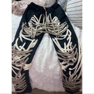 Strappy Joggers - worn once